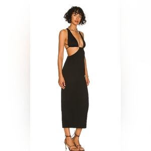 Weworewhat maxi halter dress